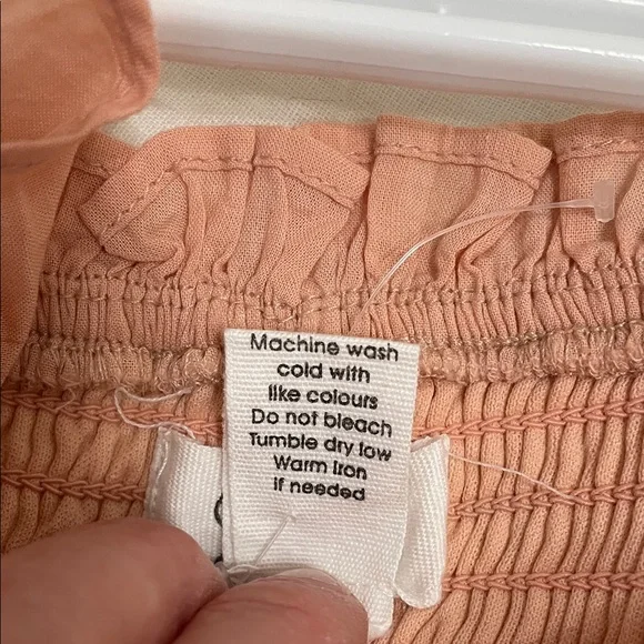 Japna Peach Ruffle Tank Top - Picture 7 of 7